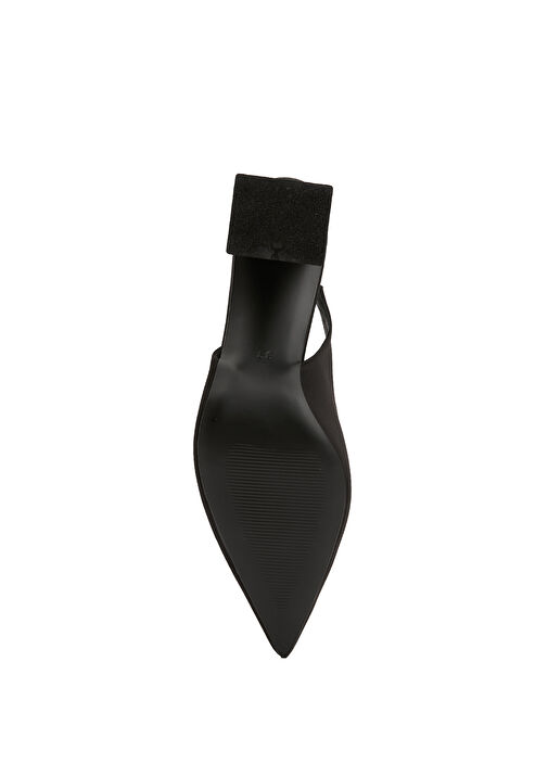 Divarese Divarese Siyah Saten Topuklu Ayakkabı Beymen'de! Siyah - 6. görsel