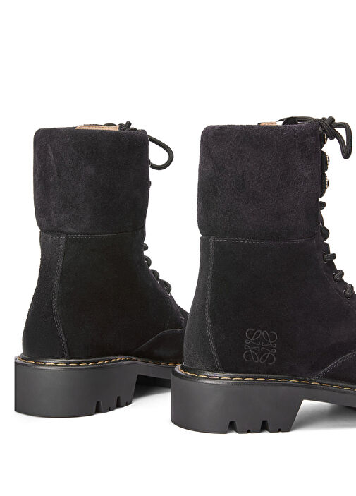Sierra Siyah Kadın Süet Bot - Görsel 5