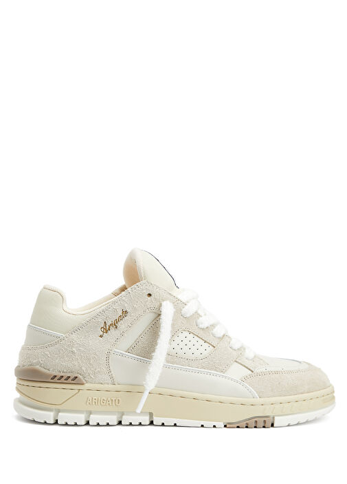 Area Lo Fluffy Bej Erkek Deri Sneaker - Görsel 2