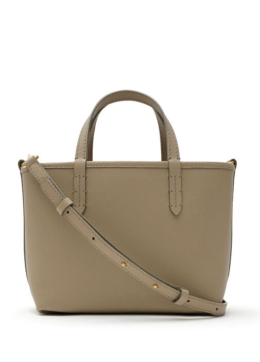 Burberry Bej Kadın Reversible Bloomsbury Bej Deri Mini Kadın Tote