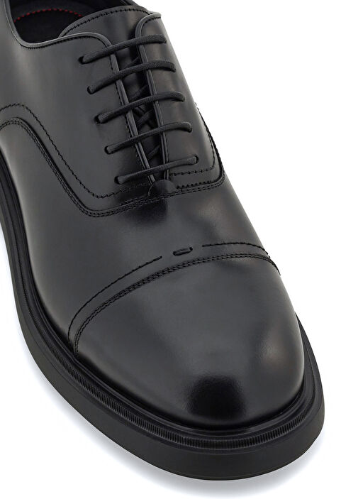 Siyah Erkek Deri Ayakkabı - Görsel 4