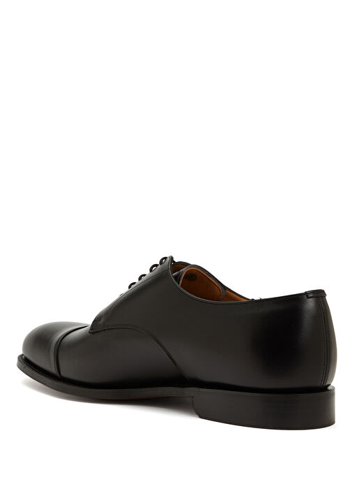 Siyah Bağcıklı Erkek Deri Ayakkabı - Görsel 4