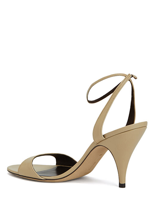 Viva Bej Kadın Deri Sandalet - Görsel 4