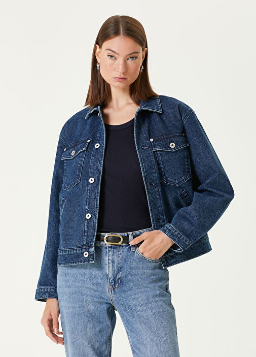 Kenzo - Boke Flower Oversized Blue Trucker Denim Jacket