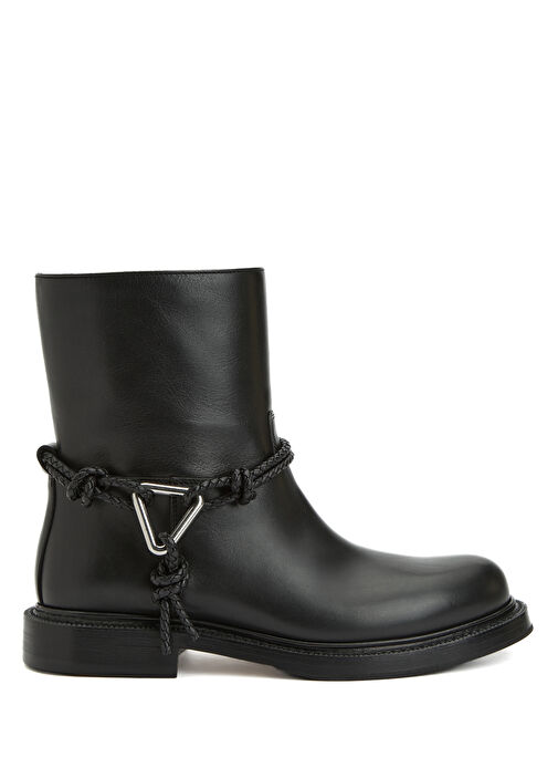 Siyah Kadın Deri Bot - Görsel 2