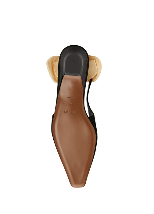 Uba Siyah Krem Süet Babet - Görsel 6