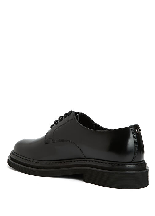 Siyah Erkek Deri Ayakkabı - Görsel 4