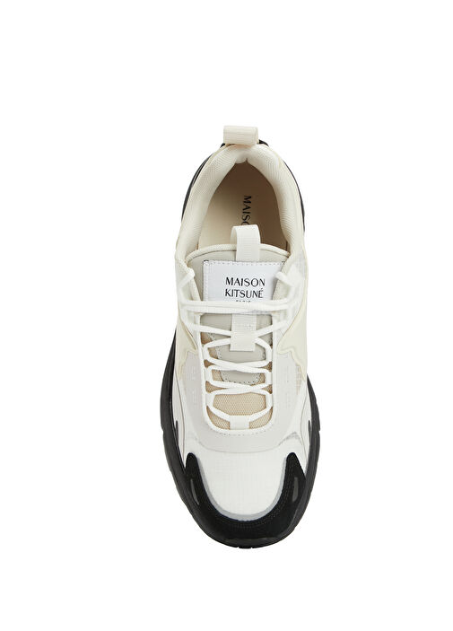 Siyah Beyaz Kadın Sneaker - Görsel 5