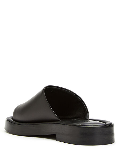 Siyah Erkek Deri Terlik - Görsel 4