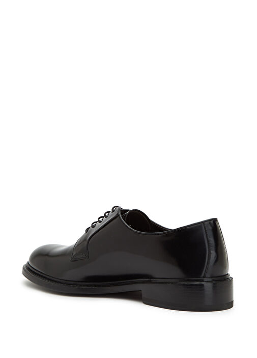 Siyah Erkek Deri Ayakkabı - Görsel 4