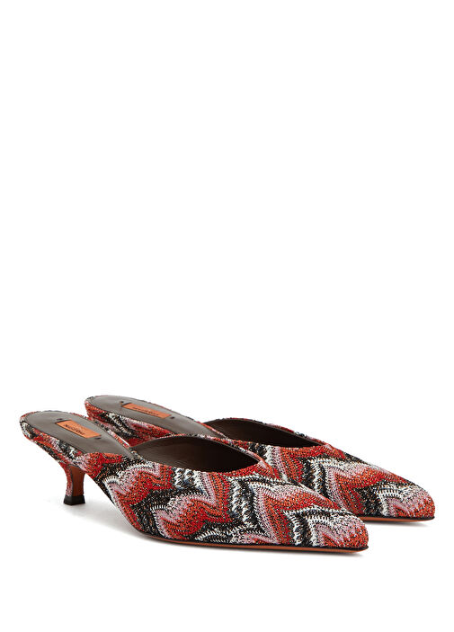 Çok Renkli Desenli Kadın Terlik - Görsel 3