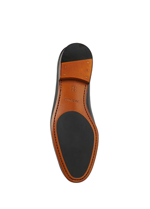 Siyah Kadın Deri Loafer - Görsel 6