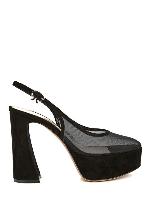 Siyah Topuklu Ayakkabı - Görsel 2