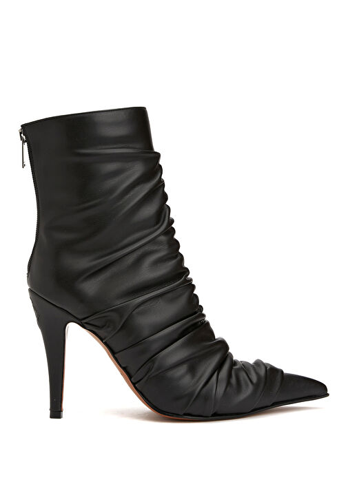 Birdee Ruched Siyah Kadın Bot - Görsel 2