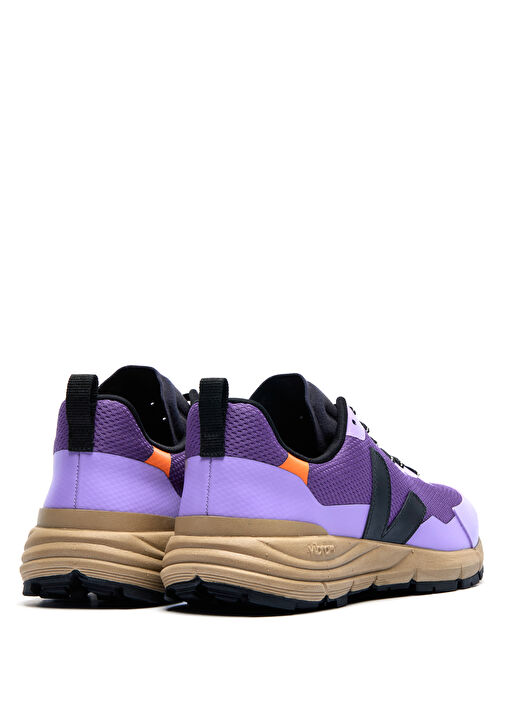 Dekkan Alveomesh Siyah Mor Kadın Sneaker - Görsel 5