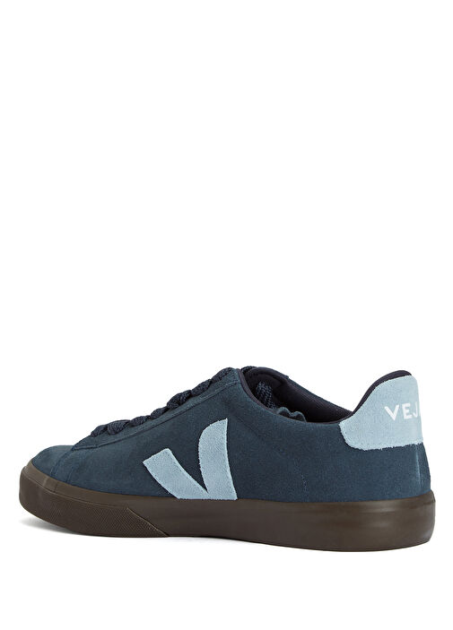 Campo Bold Lacivert Erkek Süet Sneaker - Görsel 4