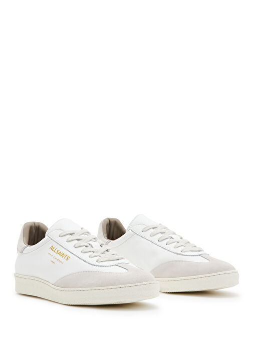 Beyaz Kadın Deri Sneaker - Görsel 3