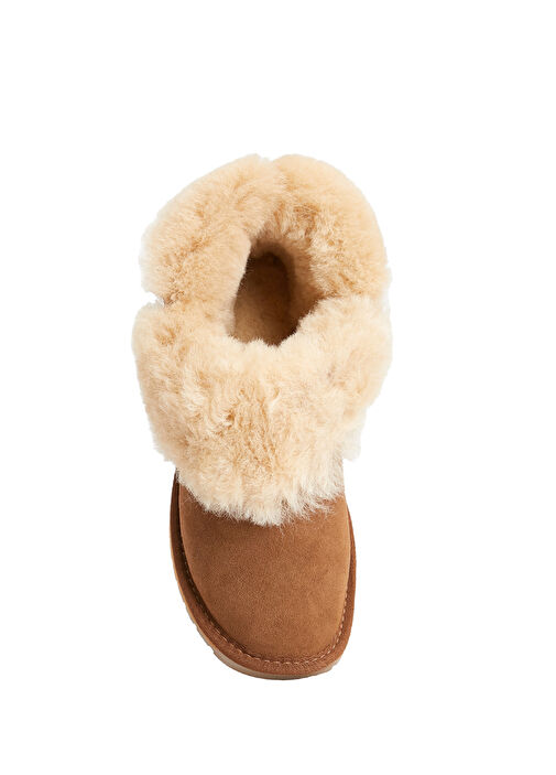 Platinum Mintaro Siyah Kadın Süet Bot - Görsel 5