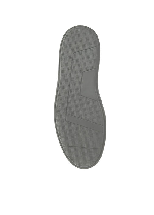 Beyaz Erkek Süet Deri Sneaker - Görsel 6