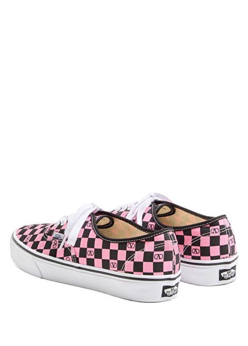 X Vans Pembe Siyah Kadın Sneaker - Görsel 4