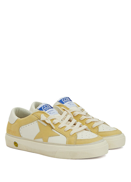 May Çok Renkli Unisex Çocuk Deri Sneaker - Görsel 3