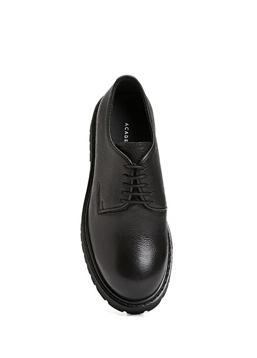 Siyah Kadın Deri Ayakkabı - Görsel 5