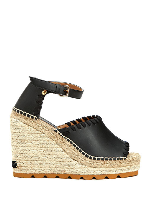 Siyah Kadın Espadril - Görsel 2