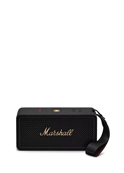 Marshall - Middleton II Black/Brass Bluetooth Hoparlör - Siyah