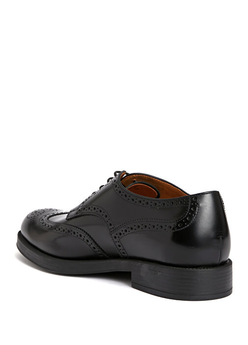 Siyah Erkek Deri Ayakkabı - Görsel 4