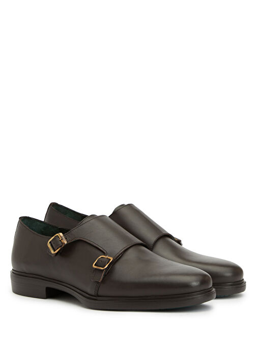 Kahverengi Erkek Deri Ayakkabı - Görsel 3