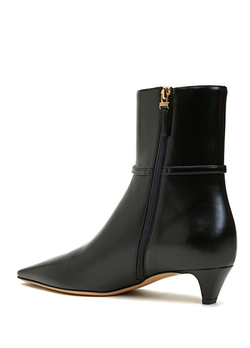 Siyah Kadın Deri Bot - Görsel 4