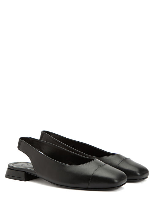 Siyah Deri Babet - Görsel 3