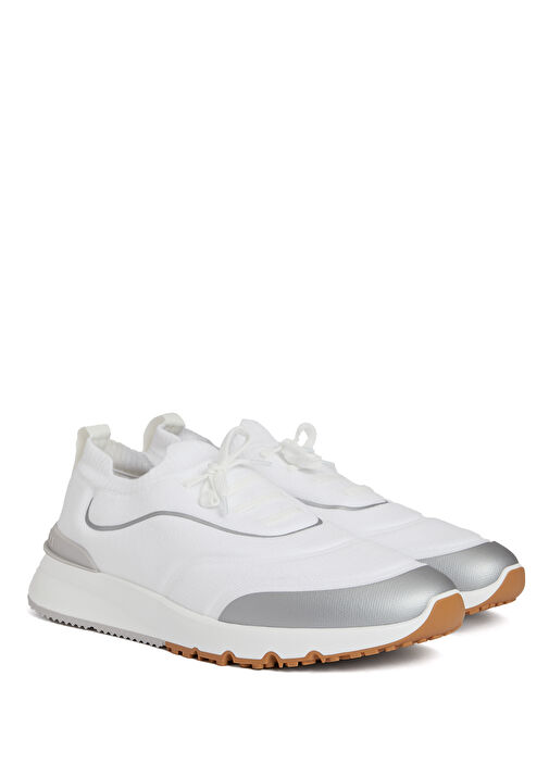 Beyaz Erkek Sneaker - Görsel 3