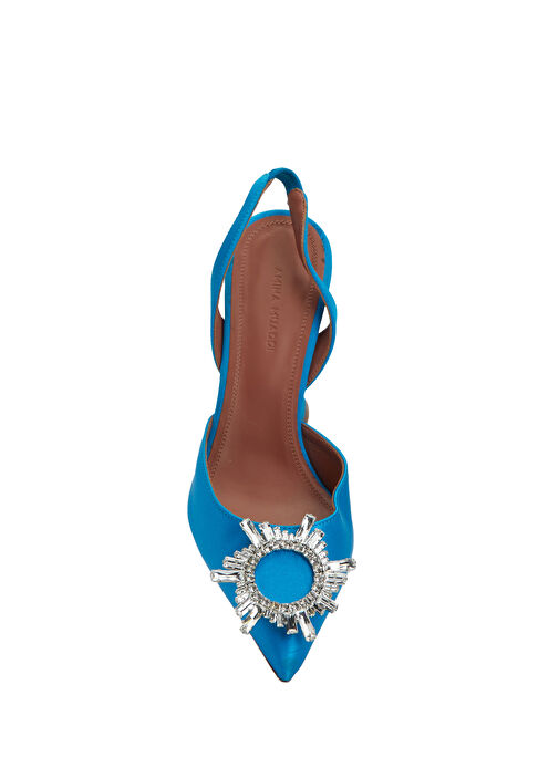 Beymen Reborn Beymen Reborn Mavi Amina Muaddi Topuklu Ayakkabı Beymen'de! Mavi - 5. görsel