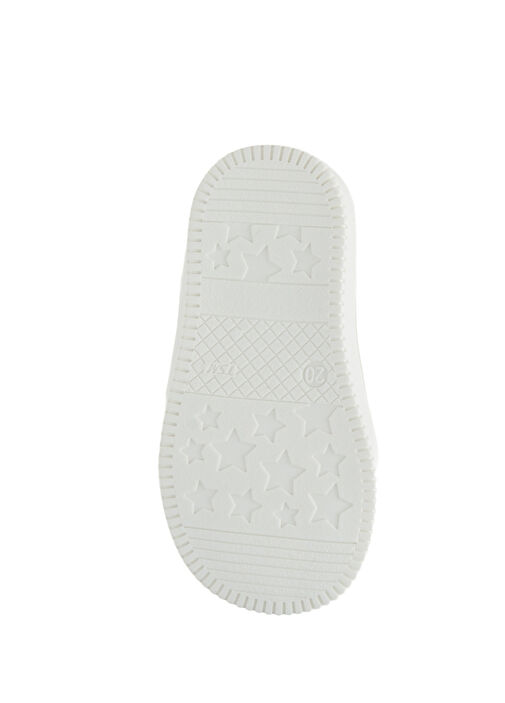 Beyaz Erkek Çocuk Deri Sneaker - Görsel 6