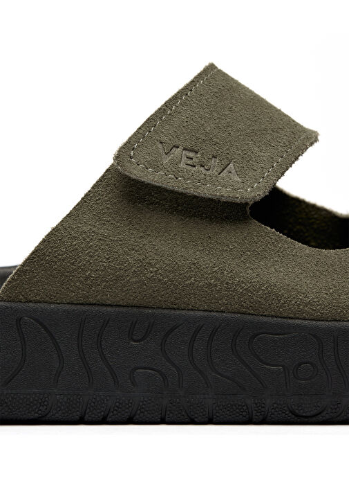 Etna Haki Kadın Süet Terlik - Görsel 4