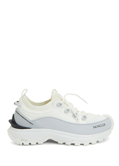 Beyaz Çorap Formlu Kadın Sneaker - Görsel 2