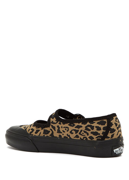 Siyah Leopar Desenli Unisex Çocuk Sneaker - Görsel 4