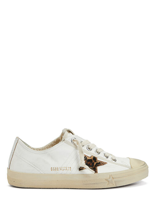 V-Star Limited Edition Beyaz Kadın Deri Sneaker - Görsel 2