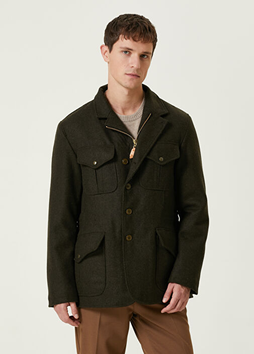 Manifattura Ceccarelli - Khaki Wool Parka