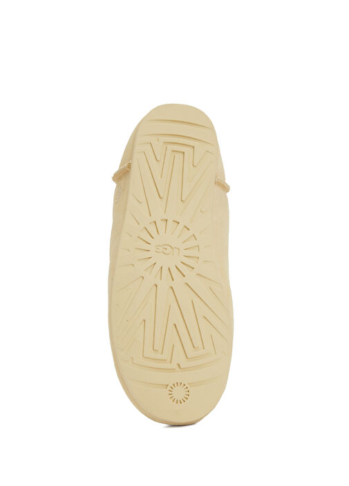 Elea Slip-On Açık Sarı Kadın Süet Terlik - Görsel 6