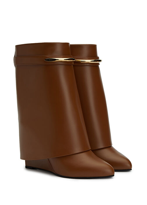 Givenchy Givenchy Shark Taba Kadın Deri Çizme Bot | Beymen Taba - 3. görsel