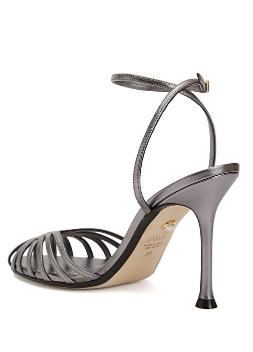 Ally Silver Kadın Deri Sandalet - Görsel 4