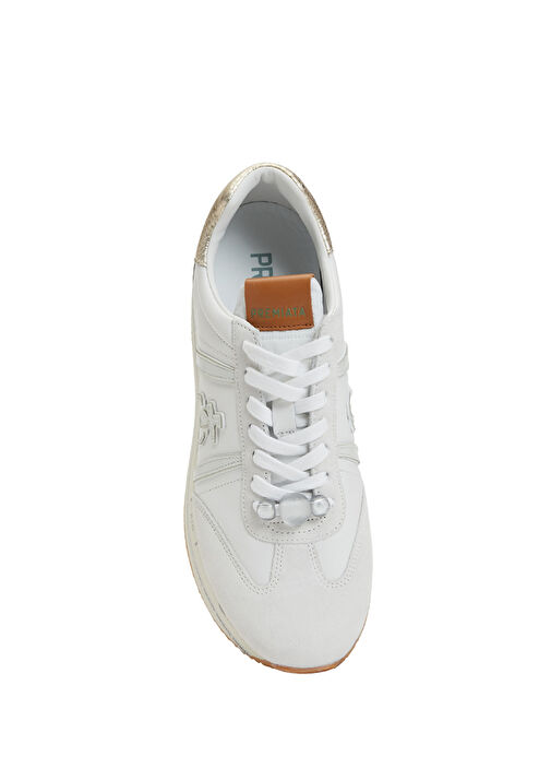 Premiata Premiata Beth Beyaz Ekru Kadın Deri Sneaker | Beymen Beyaz Ekru - 5. görsel