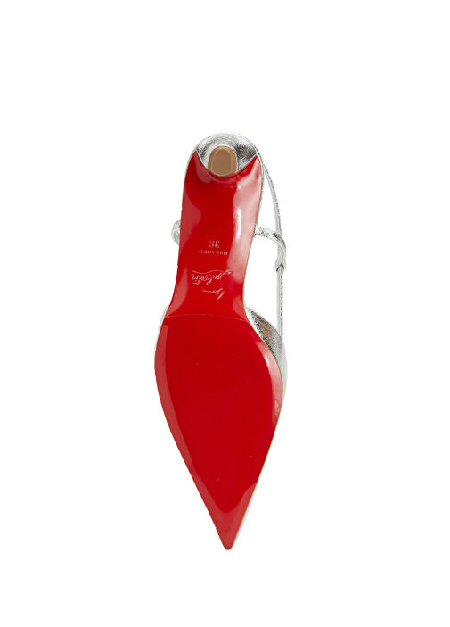 Miss Z Silver Deri Topuklu Ayakkabı - Görsel 6