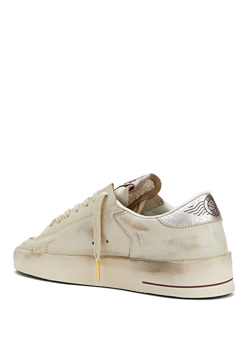 Stardan Bej Kadın Deri Sneaker - Görsel 4
