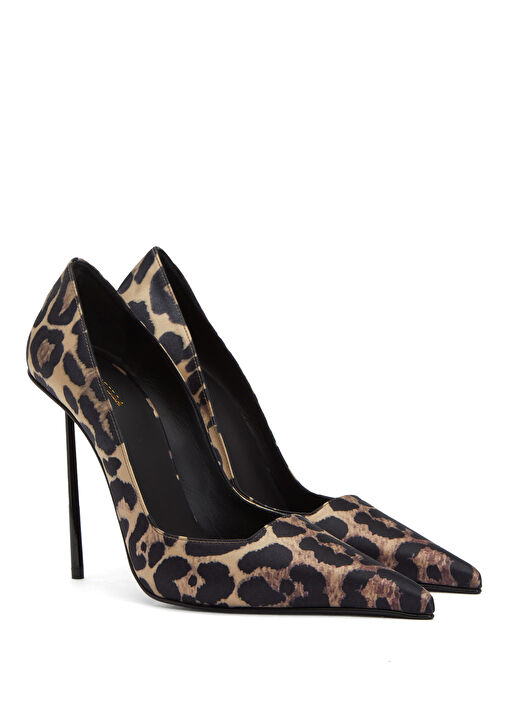 Le Silla Le Silla Amelia Leopar Desenli Topuklu Ayakkabı Basketbol Ayakkabıları | Beymen Leopar - 3. görsel