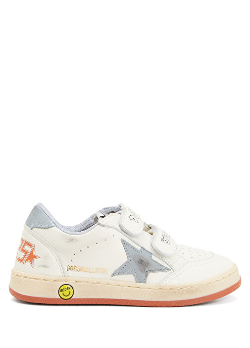 Ball Star Mavi Unisex Çocuk Deri Sneaker - Görsel 2