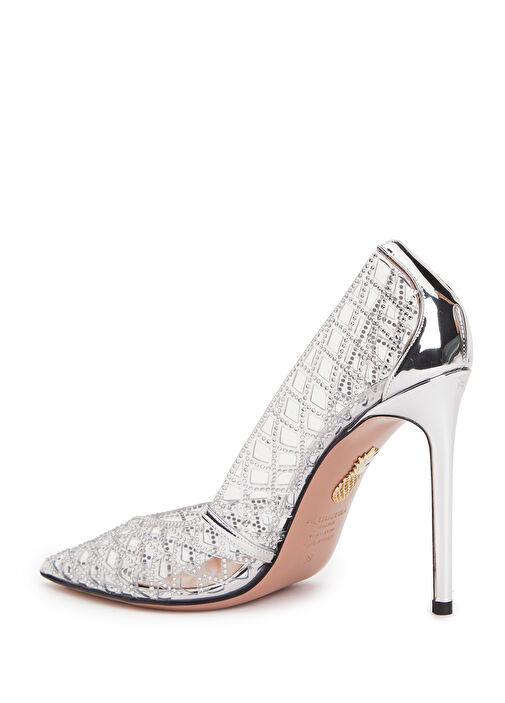 Lumiere Silver Topuklu Ayakkabı - Görsel 4