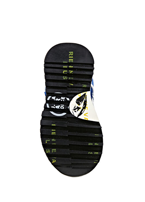 Mavi Erkek Çocuk Deri Sneaker - Görsel 6